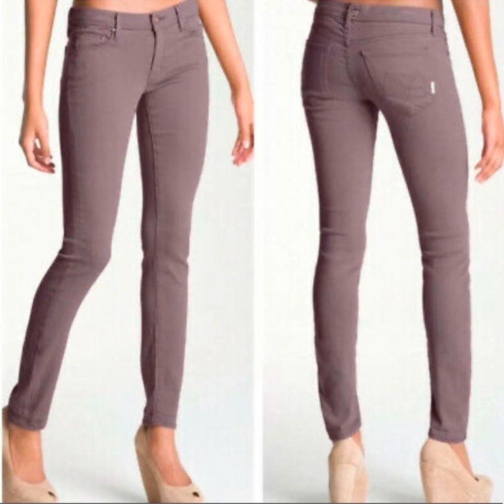 MOTHER Women's Skinny Jeans in Brown